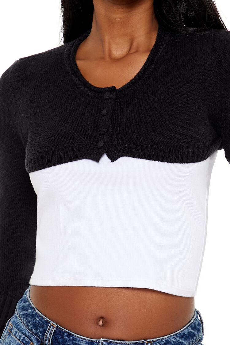 Shrug Cardigan Sweater - Image 3