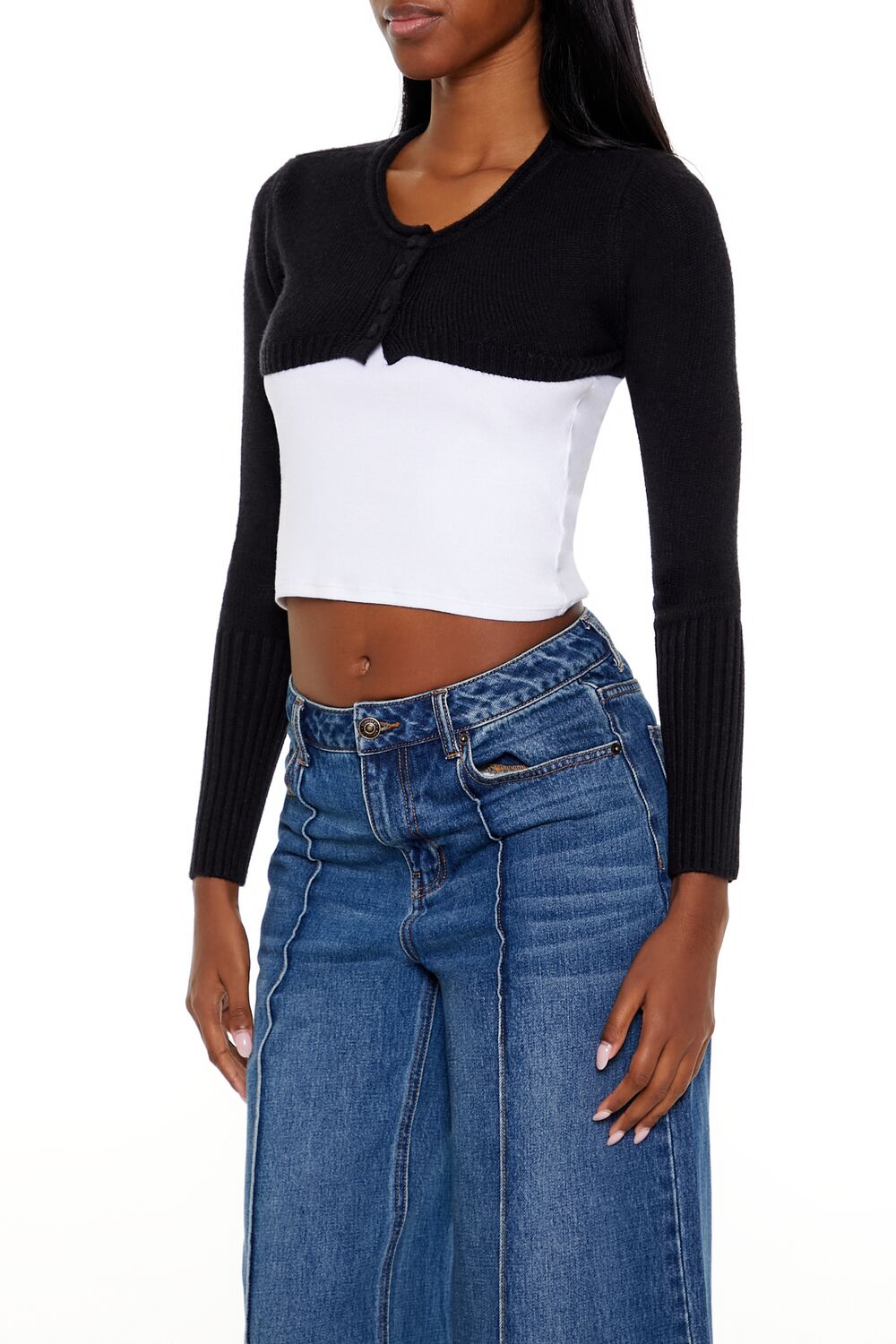 Shrug Cardigan Sweater - Image 4