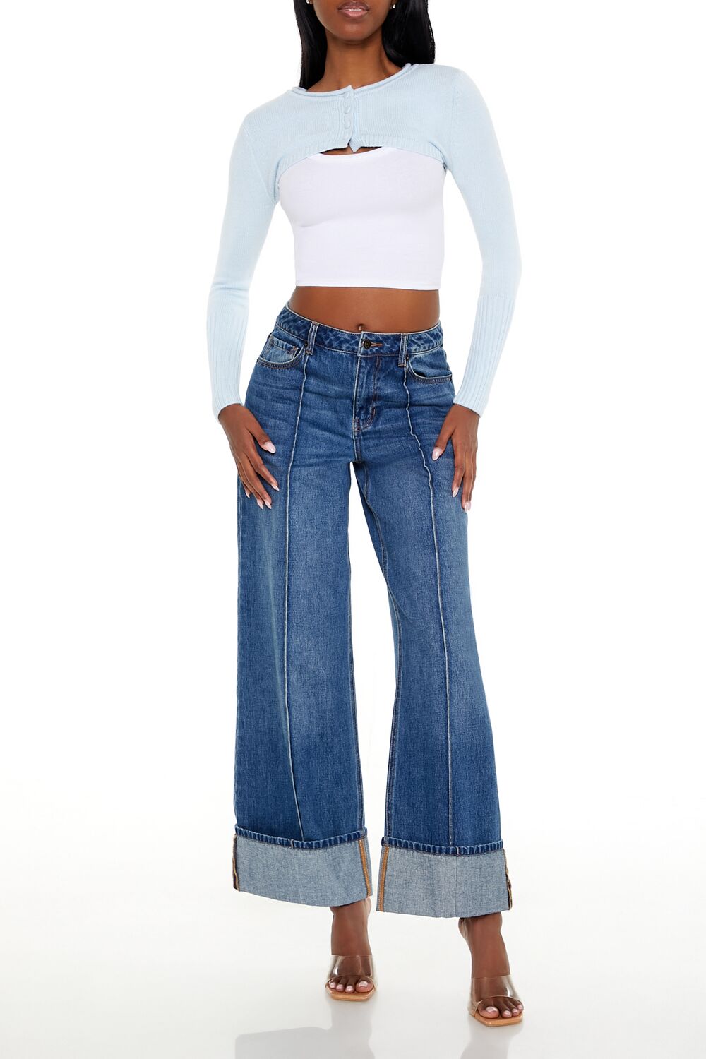 Shrug Cardigan Sweater - Image 7