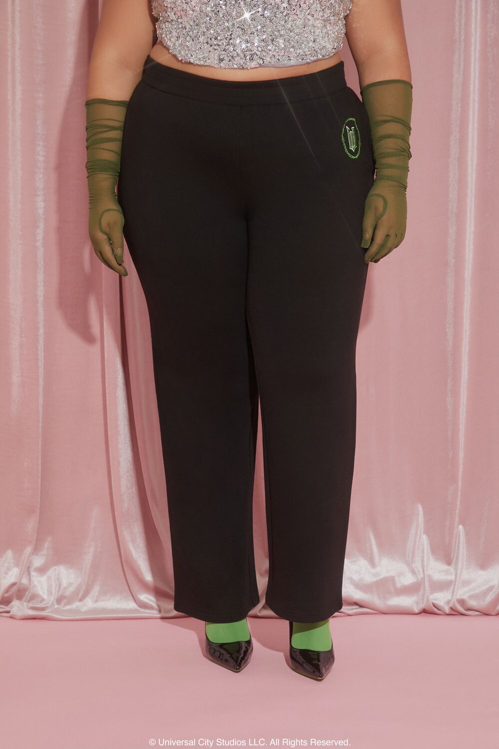 Plus Size Wicked Velour Sweatpants - Image 2