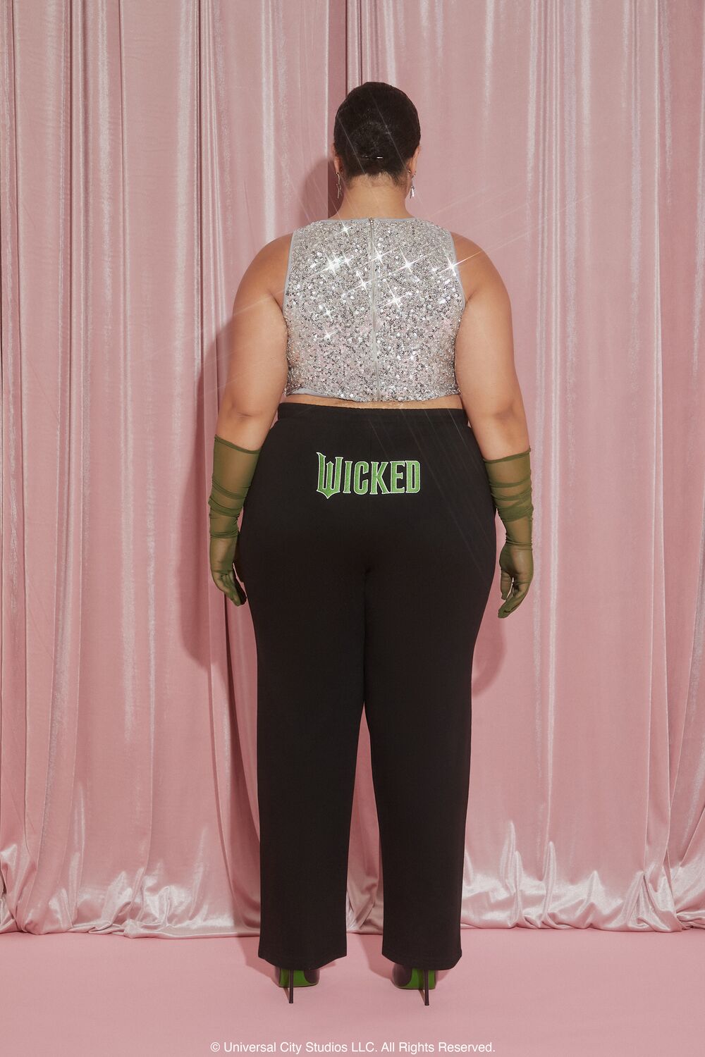 Plus Size Wicked Velour Sweatpants - Image 4