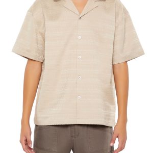 Striped Drop-Sleeve Shirt