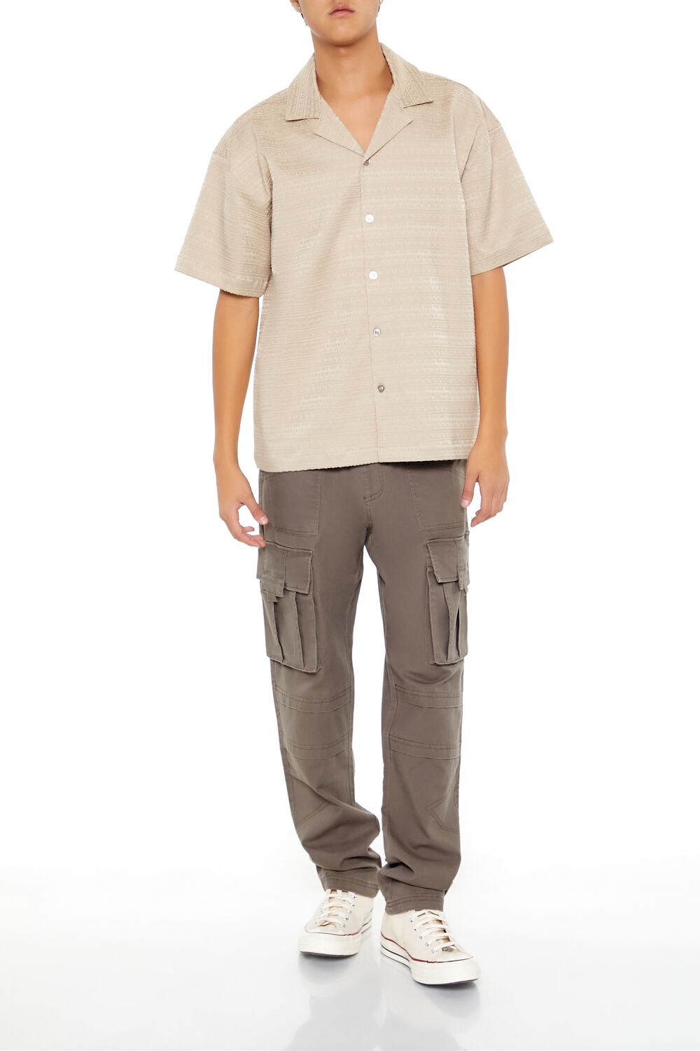 Striped Drop-Sleeve Shirt - Image 2