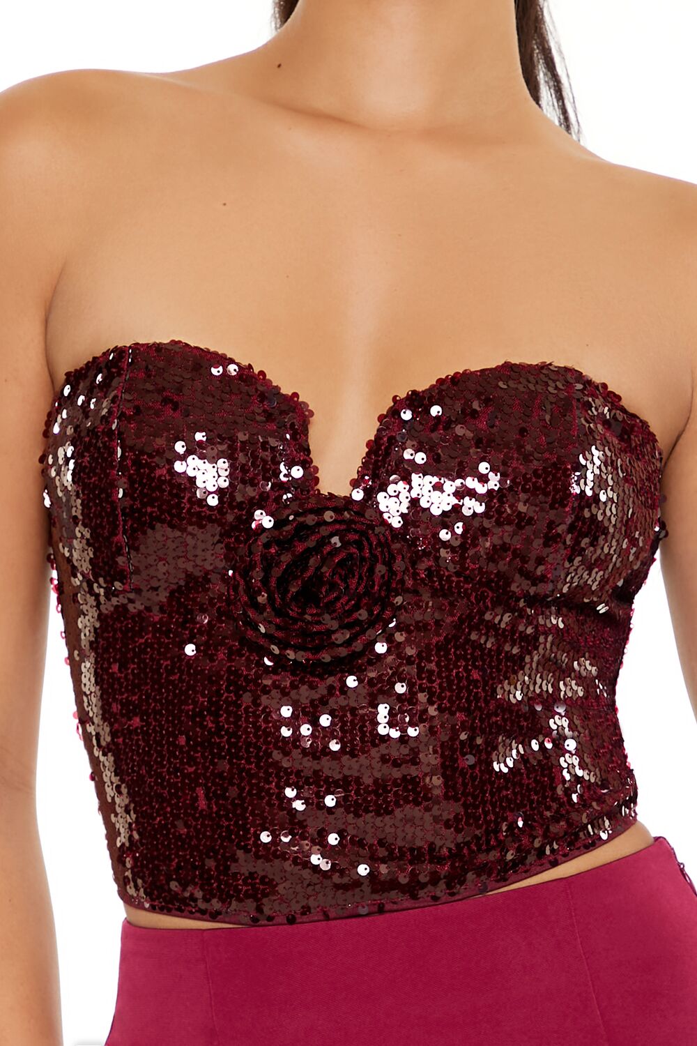 Sequin Sweetheart Tube Top - Image 8