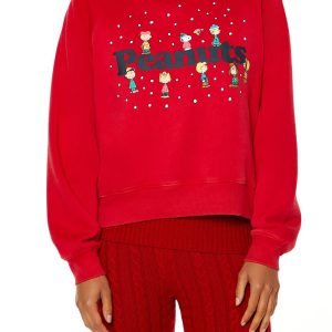 Peanuts Graphic Fleece Pullover