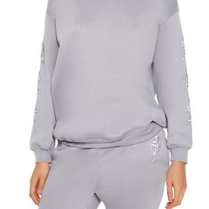 Glitter Lightning Bolt Pullover