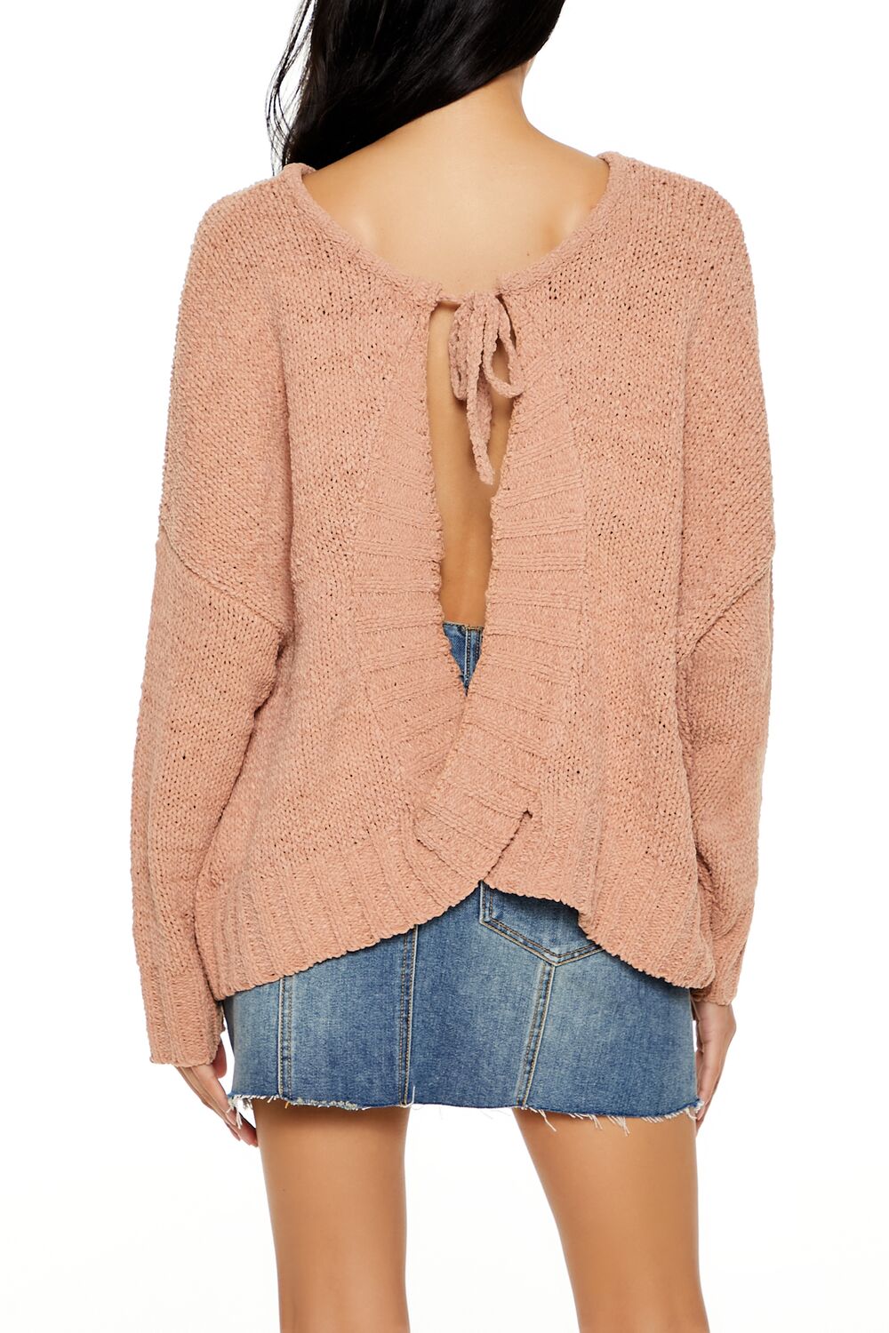 Crossover Tie-Back Sweater - Image 10