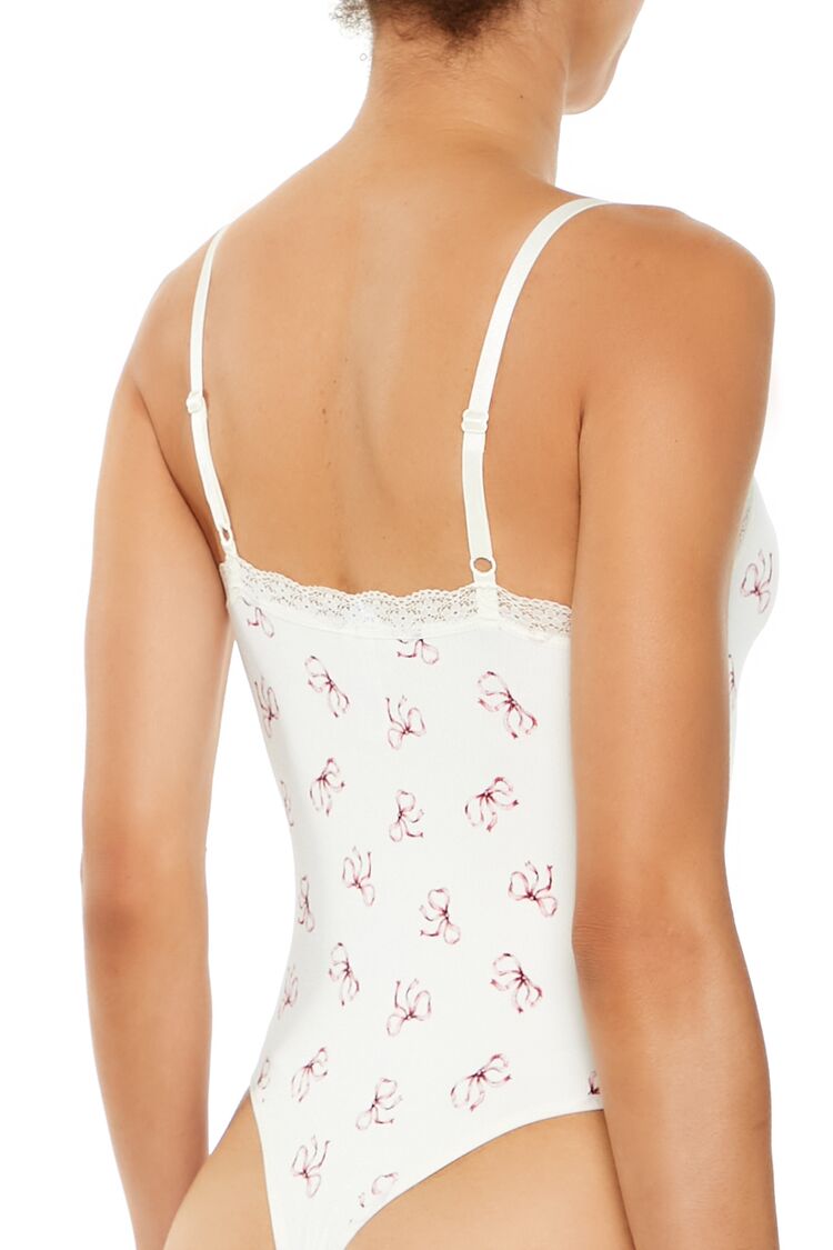 Seamless Bow Lingerie Bodysuit - Image 5