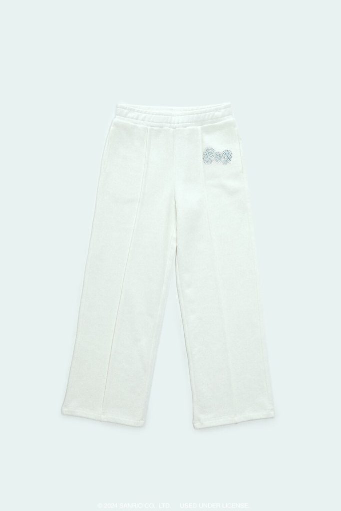 Girls Hello Kitty Bow Sweatpants (Kids)
