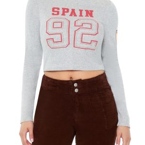 Spain 92 Graphic Cropped Tee