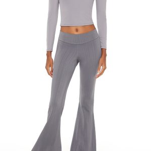 Seamless High-Rise Flare Pants