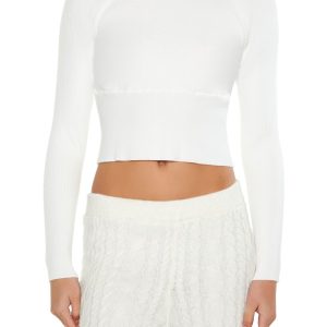 Hooded Raglan Sweater