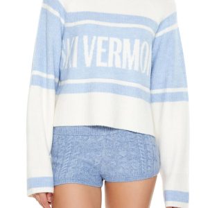 Ski Vermont Colorblock Sweater