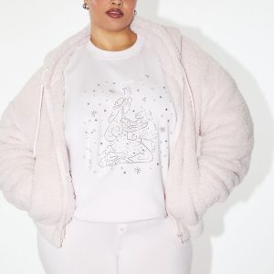 Plus Size Beaded Virgo Pullover