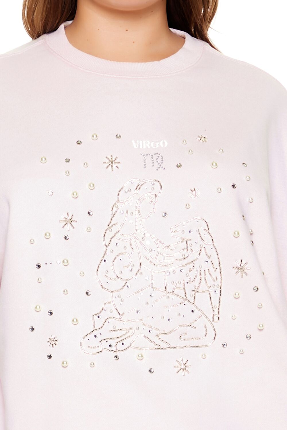 Plus Size Beaded Virgo Pullover - Image 3