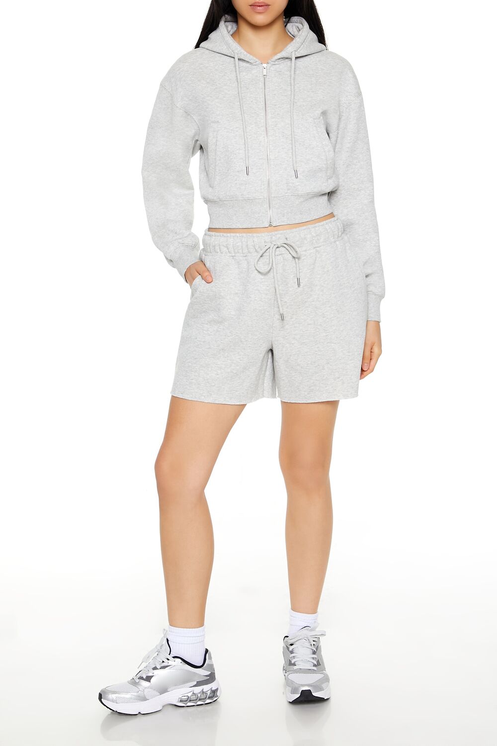 Raw-Cut Fleece Sweatshorts - Image 6