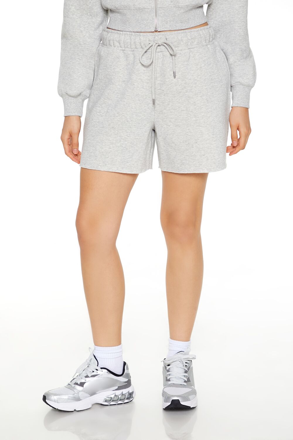 Raw-Cut Fleece Sweatshorts - Image 7