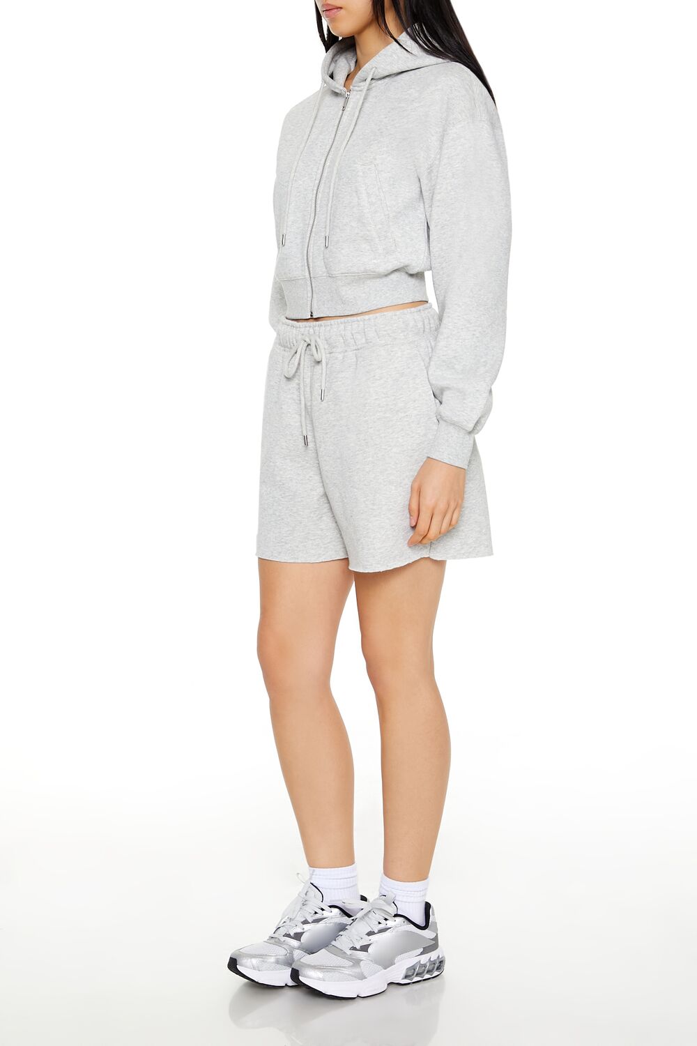 Raw-Cut Fleece Sweatshorts - Image 8