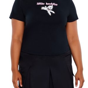 Plus Size Little Baddie Baby Tee