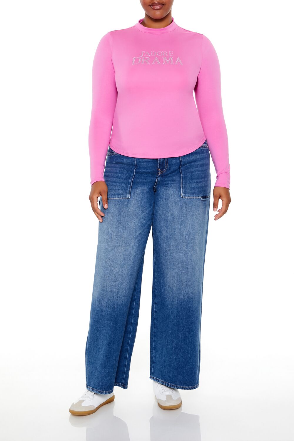 Plus Size Jadore Drama Top - Image 2