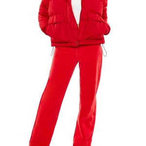 Corduroy High-Rise Flare Pants