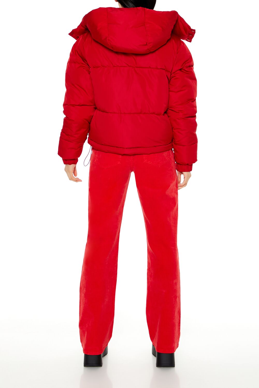 Corduroy High-Rise Flare Pants - Image 4