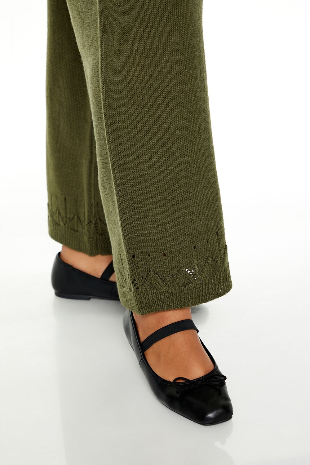 Plus Size Wide-Leg Sweater-Knit Pants - Image 15