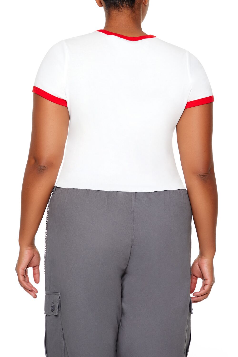 Plus Size Star Girl Ringer Tee - Image 5