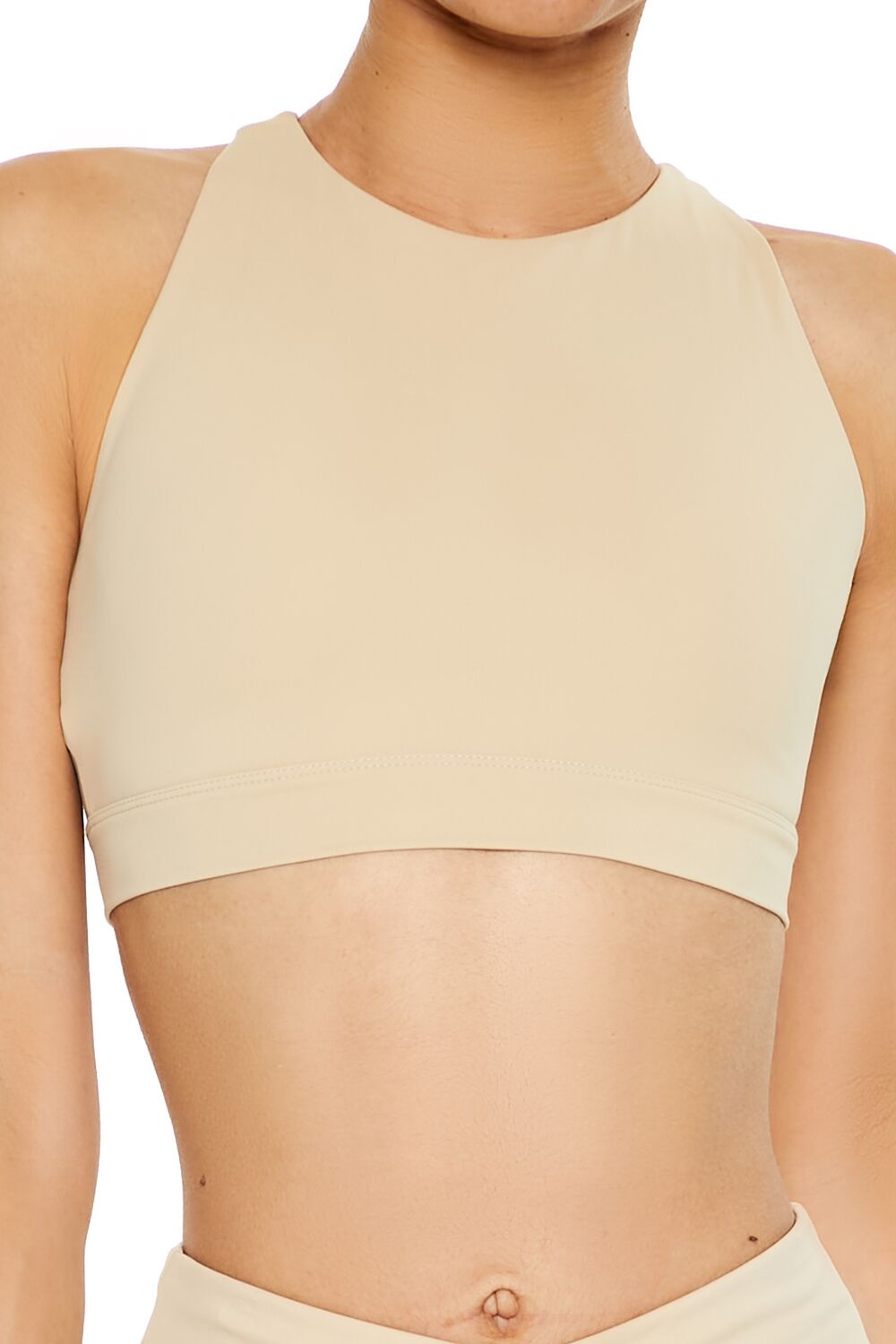 Crisscross Cutout Sports Bra - Image 3
