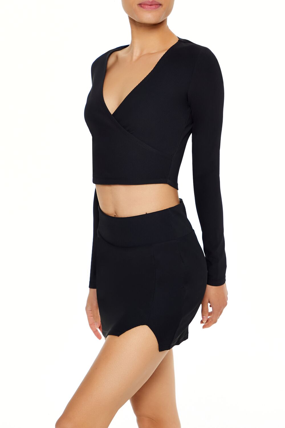 Active Crossover Crop Top - Image 3