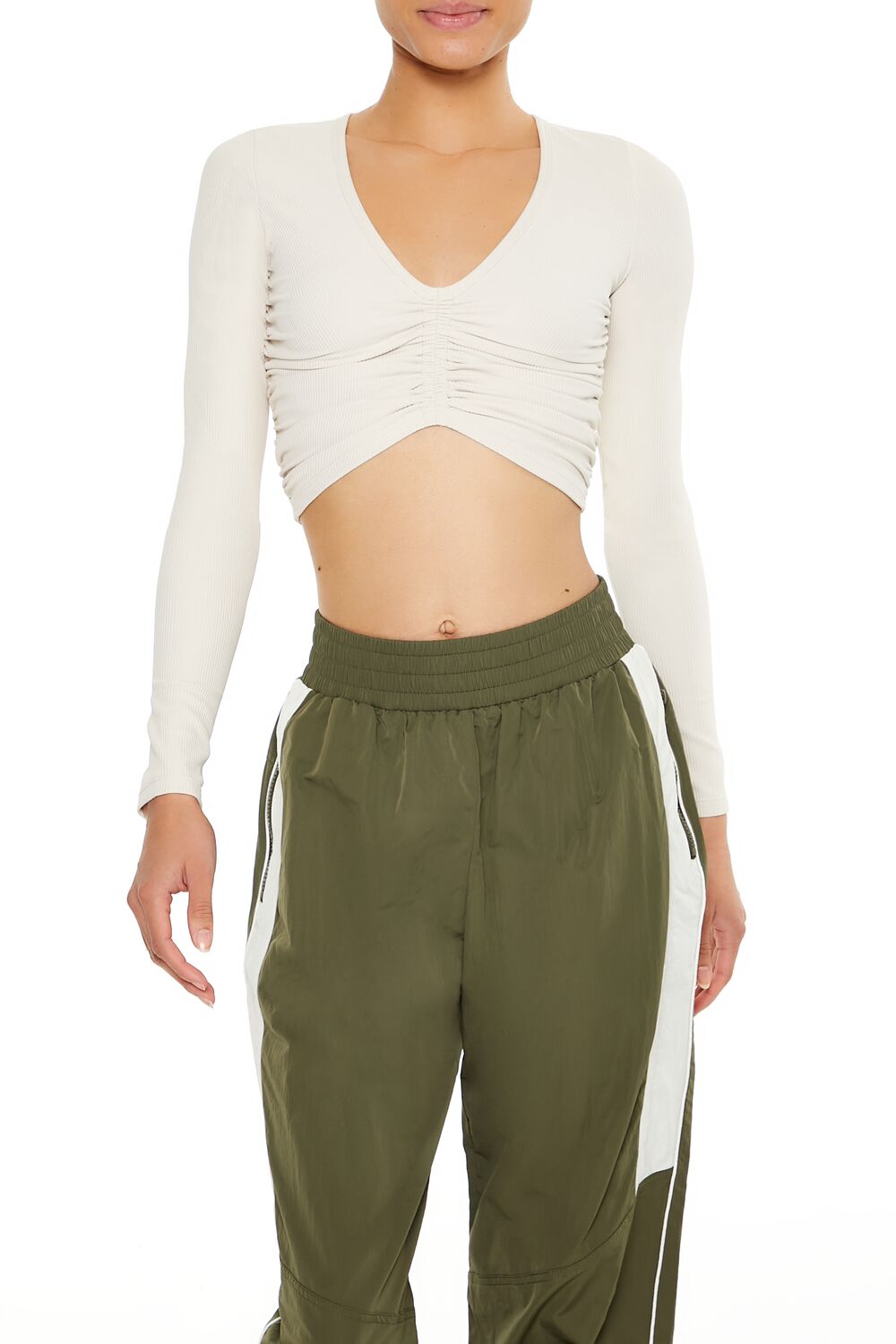 Active Ruched Crop Top - Image 6
