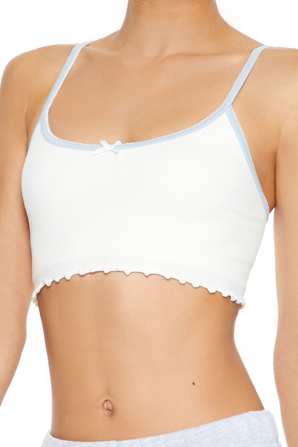 Seamless Bow Longline Bralette - Image 3