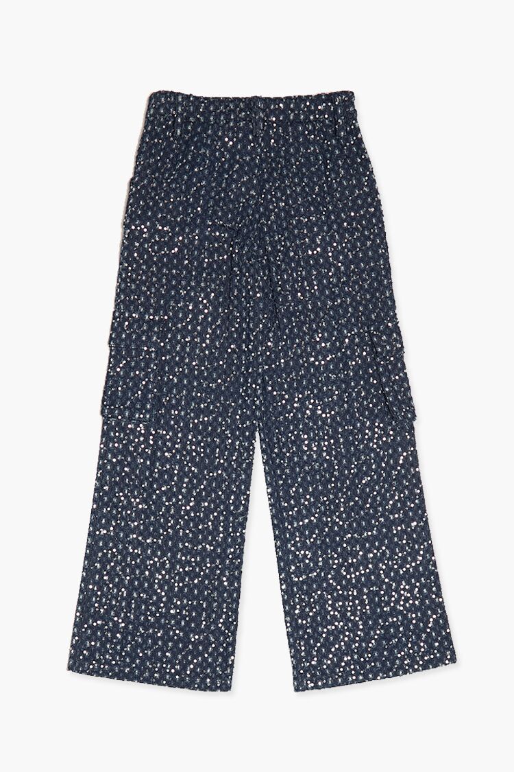 Girls Tweed Cargo Pants (Kids) - Image 2