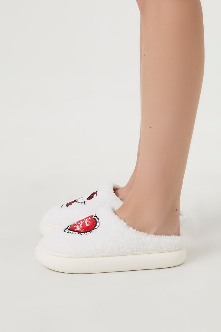 Plush Hello Kitty House Slippers - Image 2