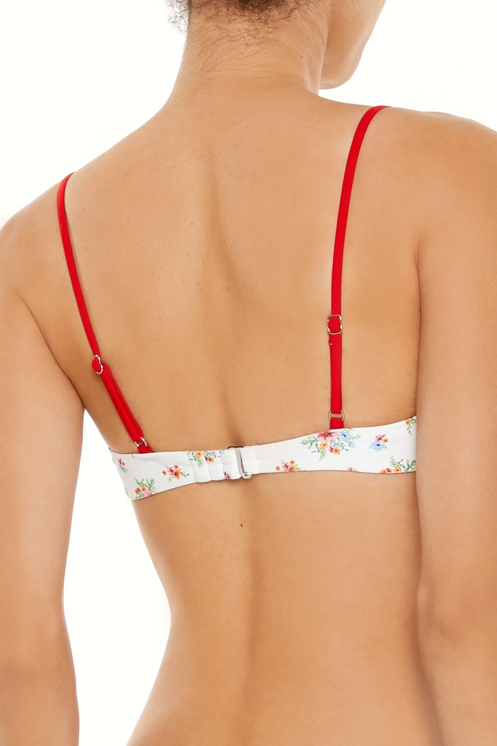 Romantic Floral Underwire Bikini Top - Image 5