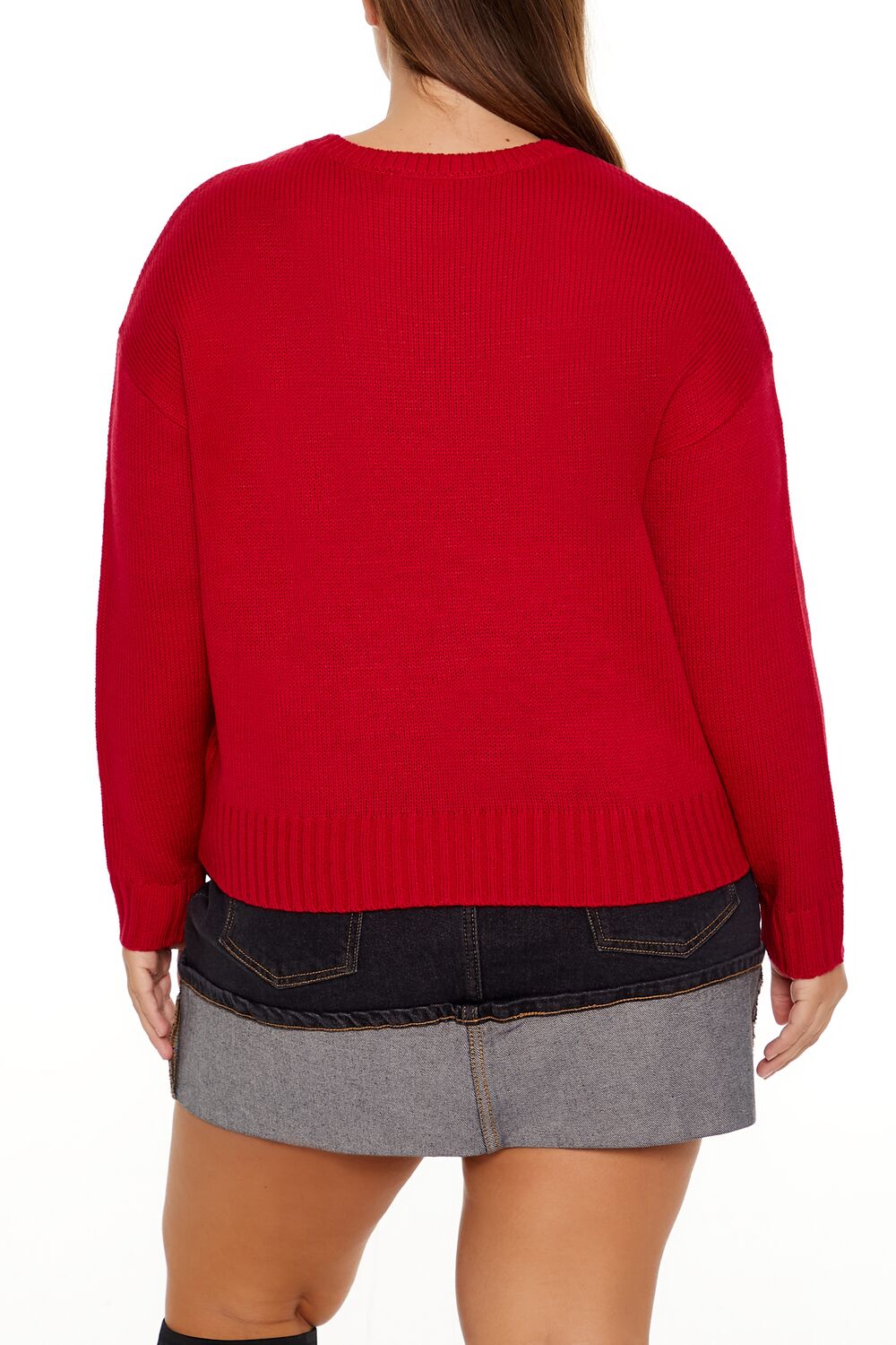 Plus Size XOXO Crew Sweater - Image 5