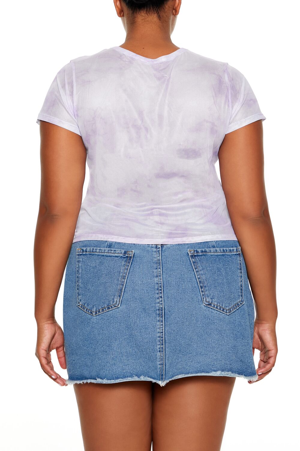 Plus Size Keep Shining Tie-Dye Tee - Image 5