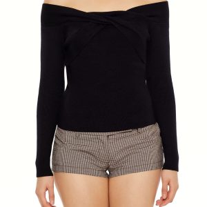 Off-the-Shoulder Sweater