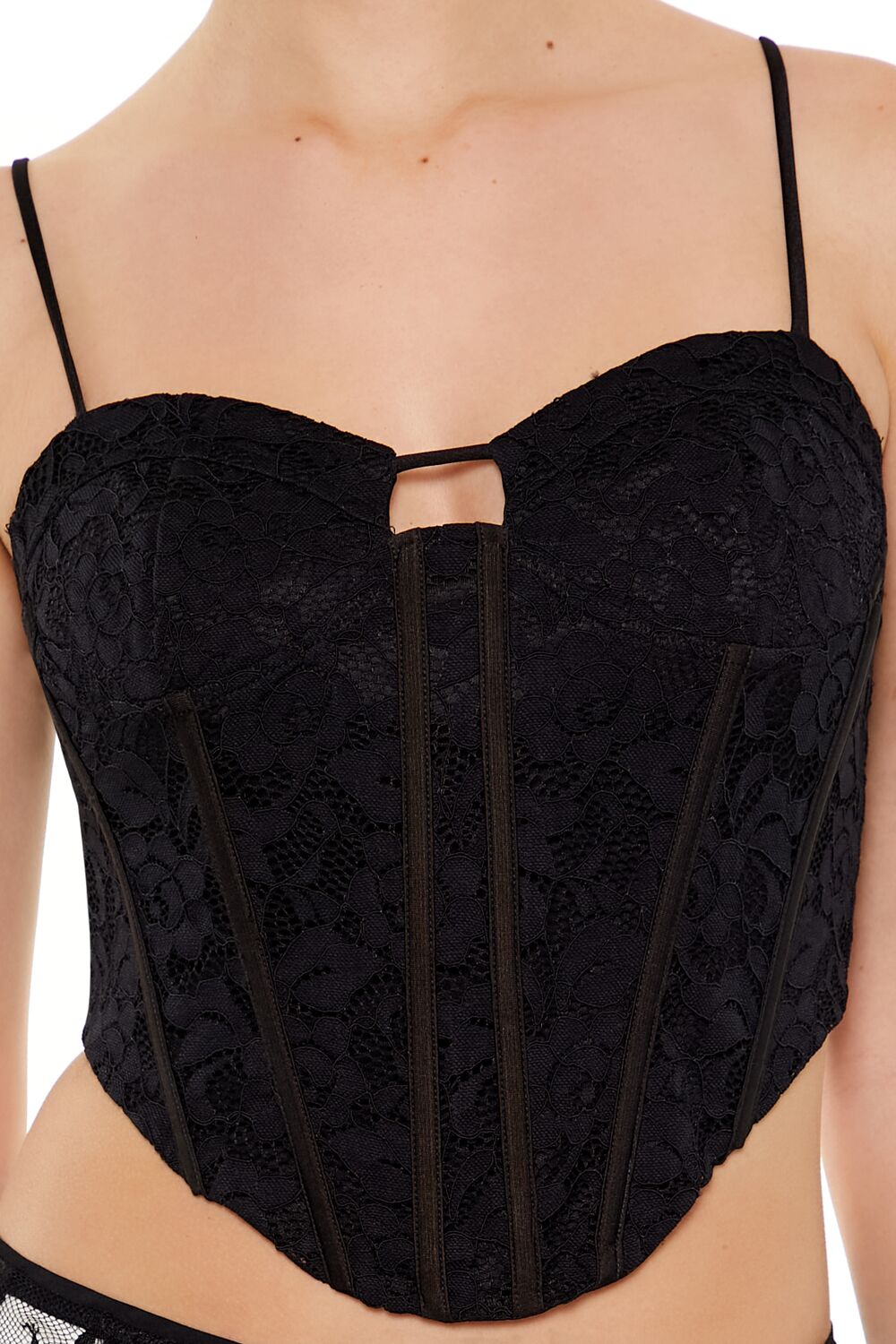 Lace Sweetheart Corset Cami - Image 3