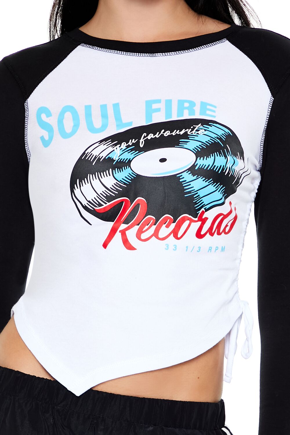 Soul Fire Records Raglan Tee - Image 3