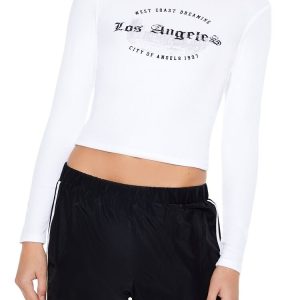 Los Angeles Cropped Tee