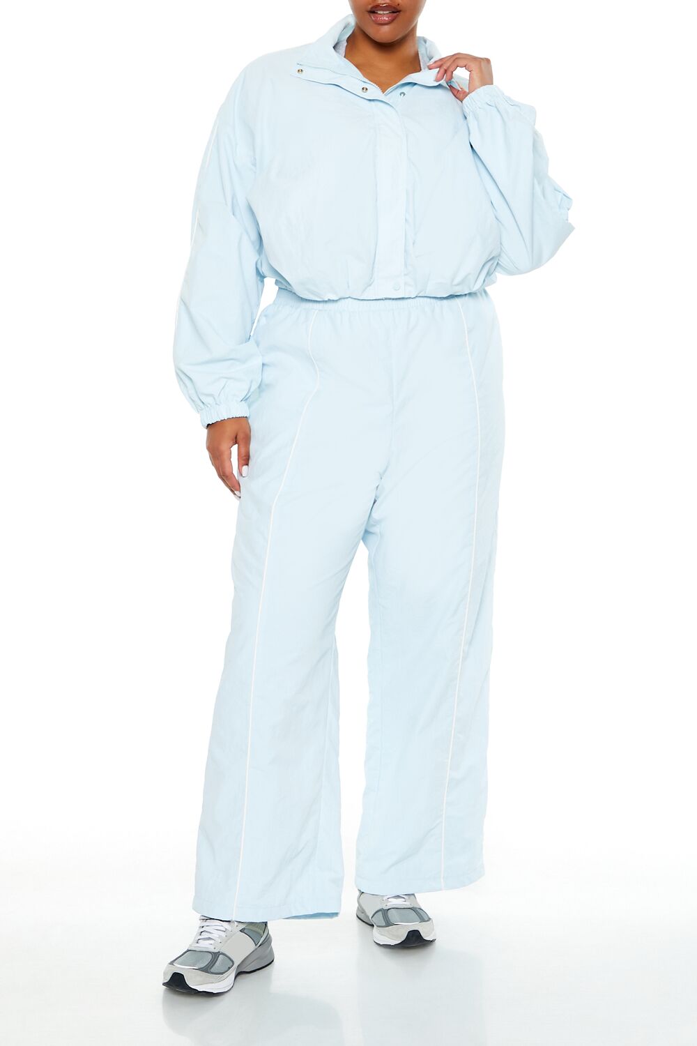 Plus Size Active Cropped Jacket - Image 2