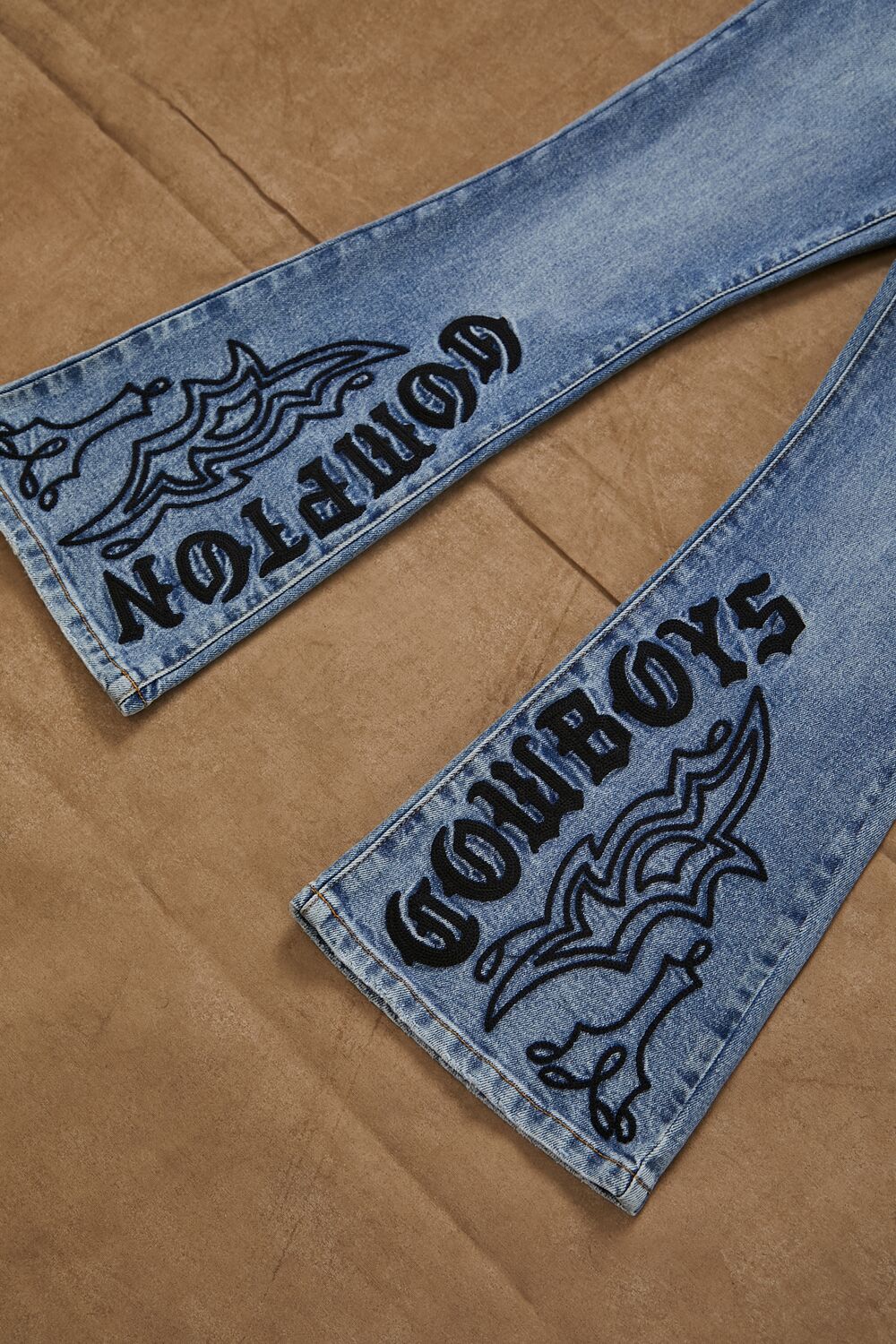 Girls Compton Cowboys Jeans (Kids) - Image 5