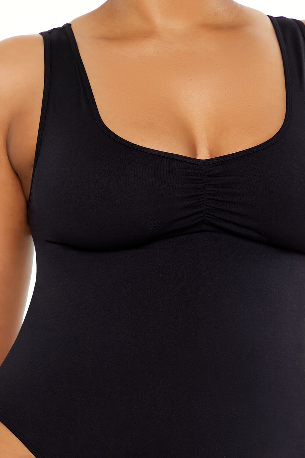 Plus Size Seamless Tank Bodysuit - Image 3