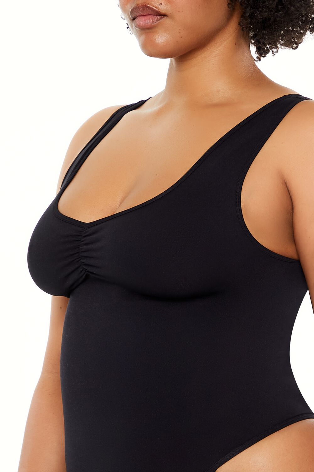 Plus Size Seamless Tank Bodysuit - Image 4