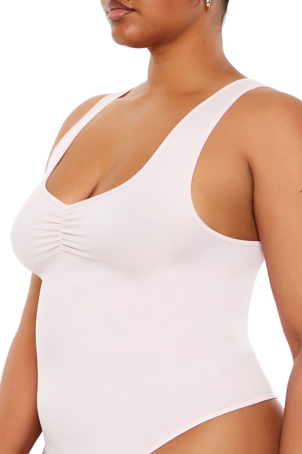 Plus Size Seamless Tank Bodysuit - Image 9