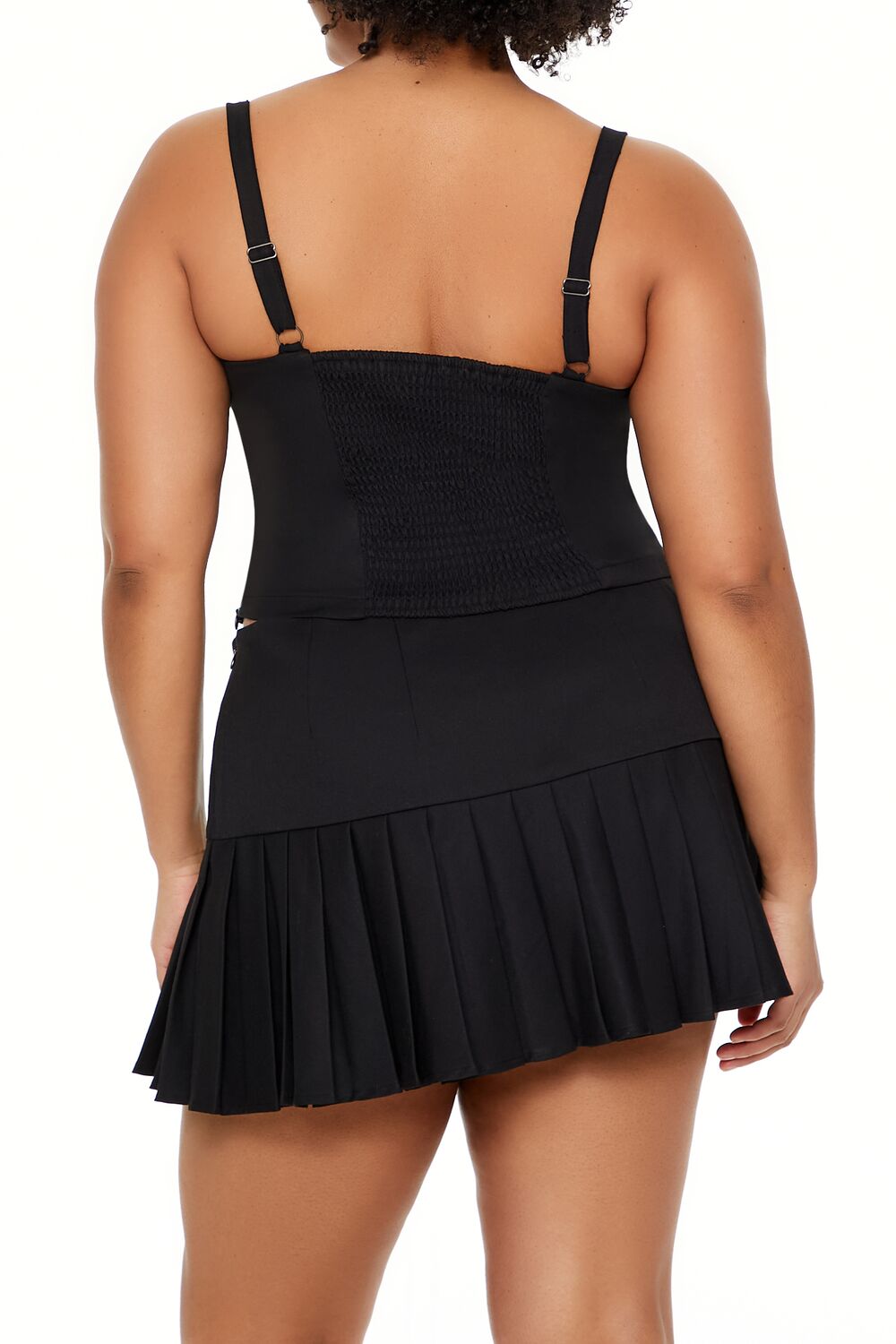 Plus Size Poplin Smocked Cami - Image 5