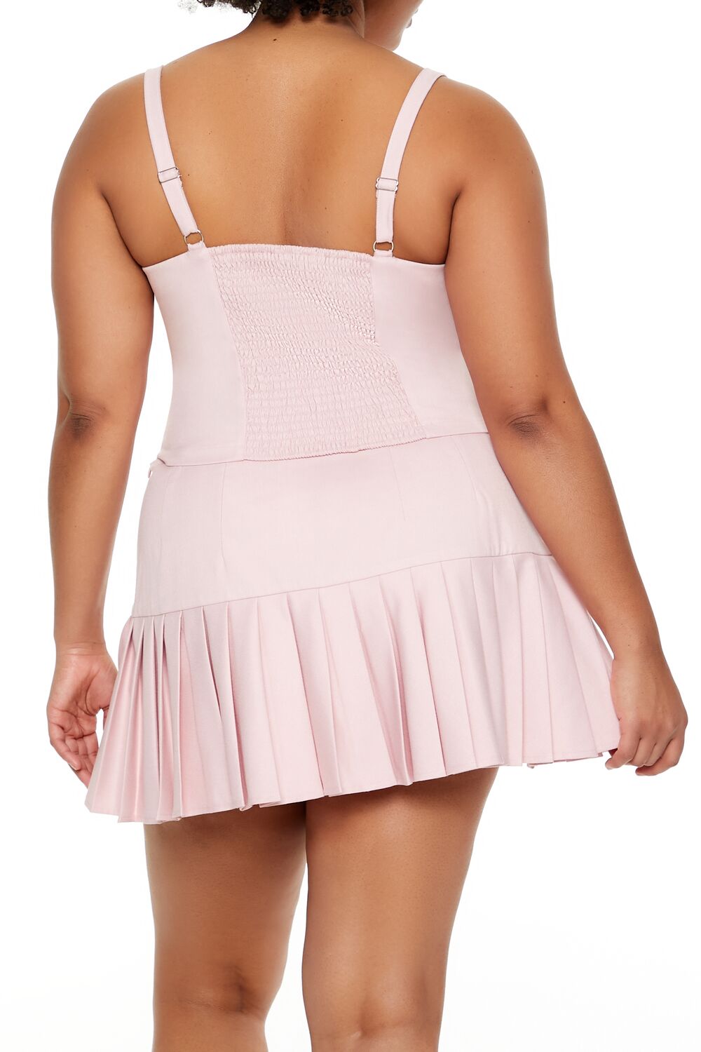 Plus Size Poplin Smocked Cami - Image 10