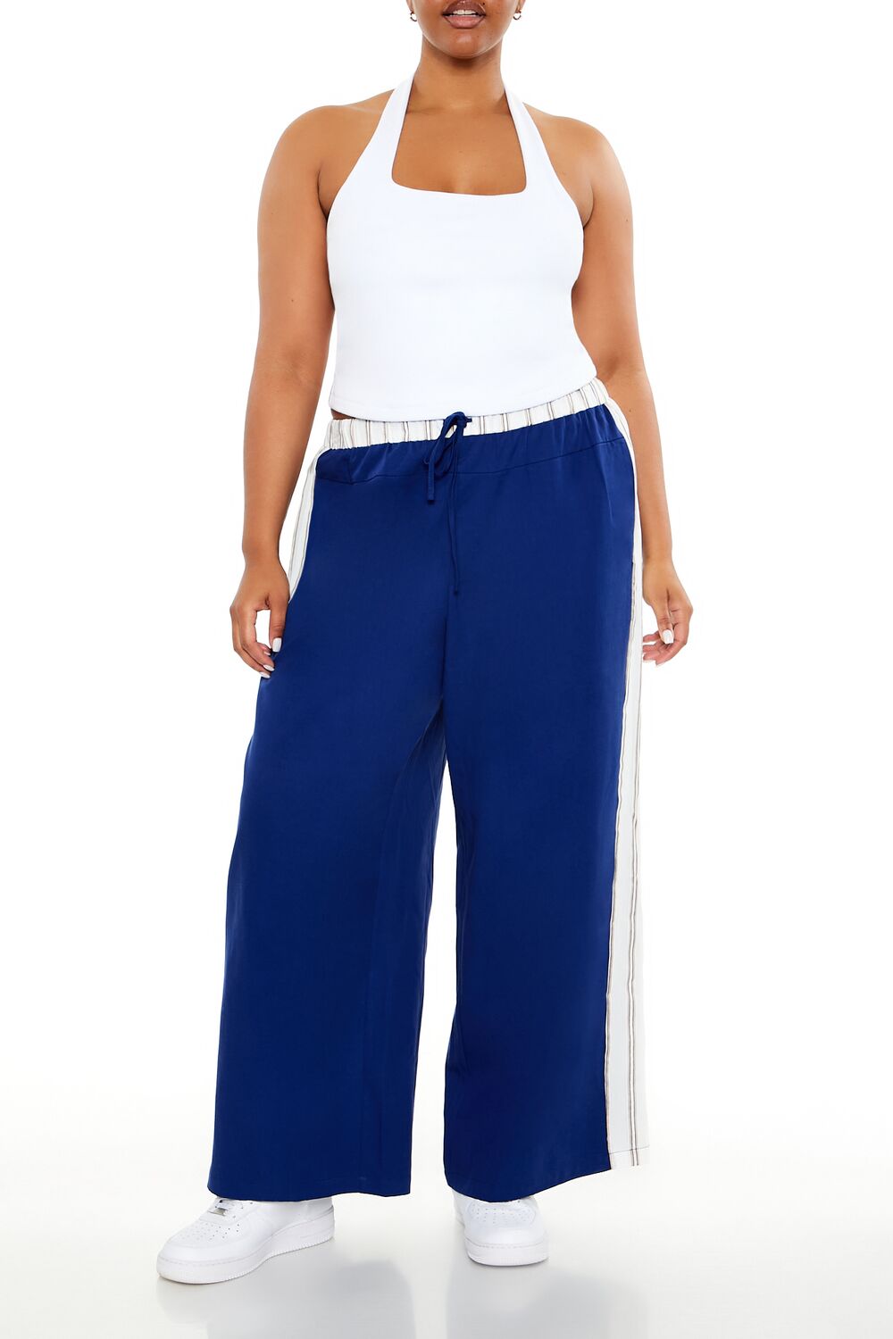 Plus Size Striped Wide-Leg Pants - Image 6