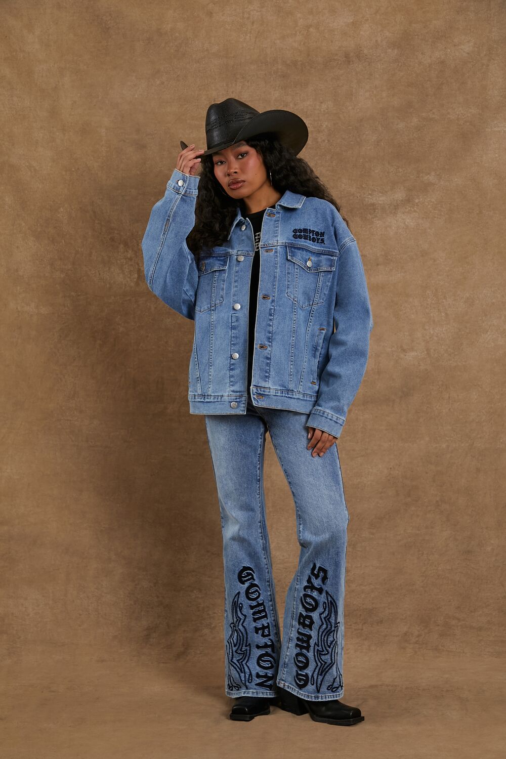 Compton Cowboys Denim Jacket - Image 2